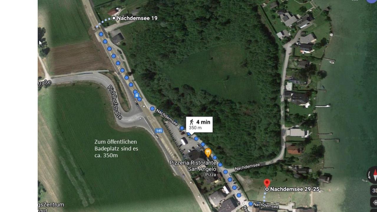 Ferienhaeuschen Am Traunsee Mit Tretboot Zur Freien Nutzung Am Badeplatz Altmünster Dış mekan fotoğraf