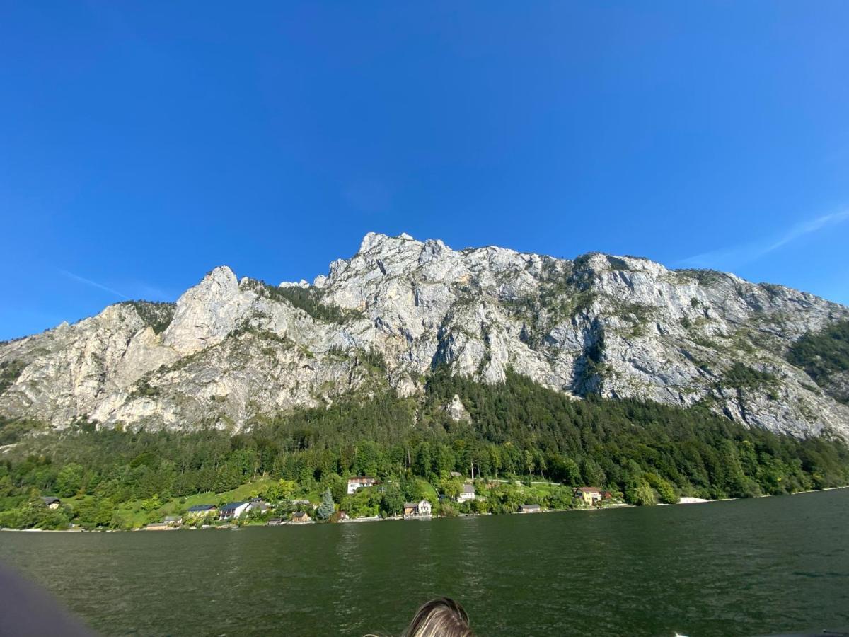 Ferienhaeuschen Am Traunsee Mit Tretboot Zur Freien Nutzung Am Badeplatz Altmünster Dış mekan fotoğraf