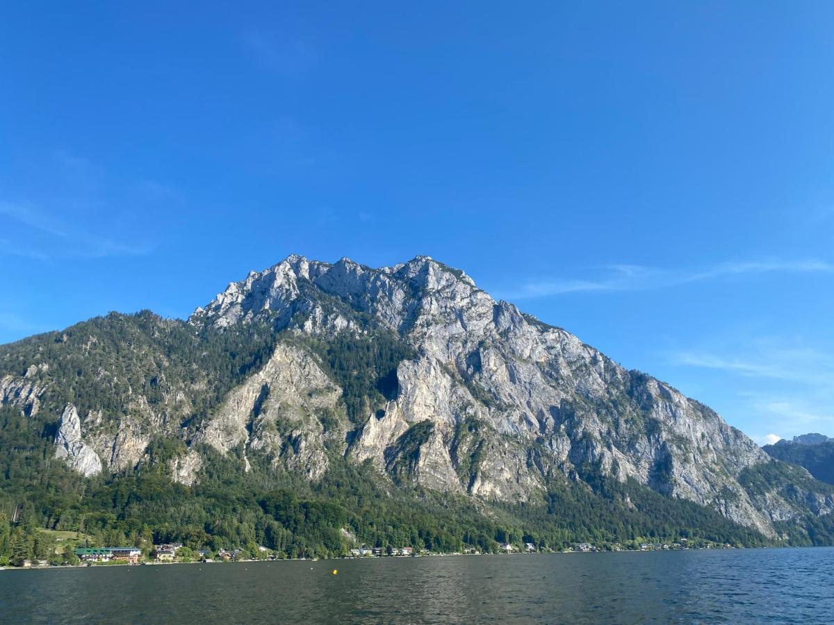 Ferienhaeuschen Am Traunsee Mit Tretboot Zur Freien Nutzung Am Badeplatz Altmünster Dış mekan fotoğraf